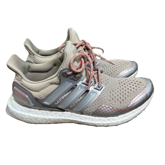 Adidas Women's Size 7 Ultraboost 1.0 DNA Sneaker, Wonder Beige Wonder Taupe - Picture 1 of 13